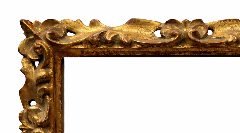 Small carved frame