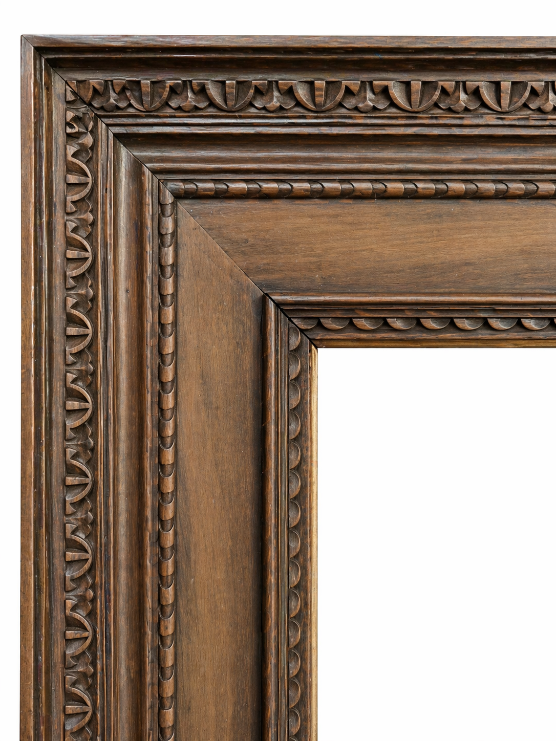 English 19th century carved frame
