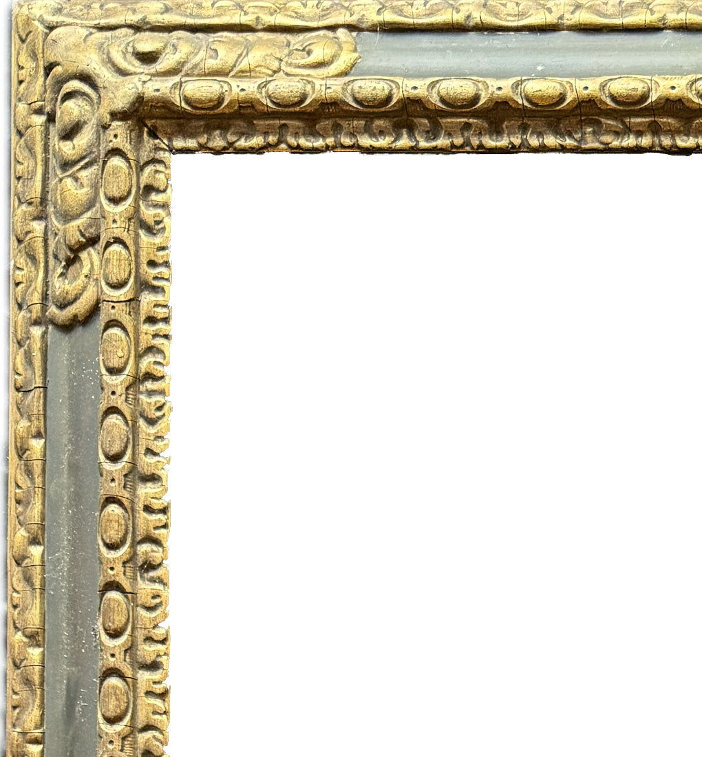 Spanish black and gold frame