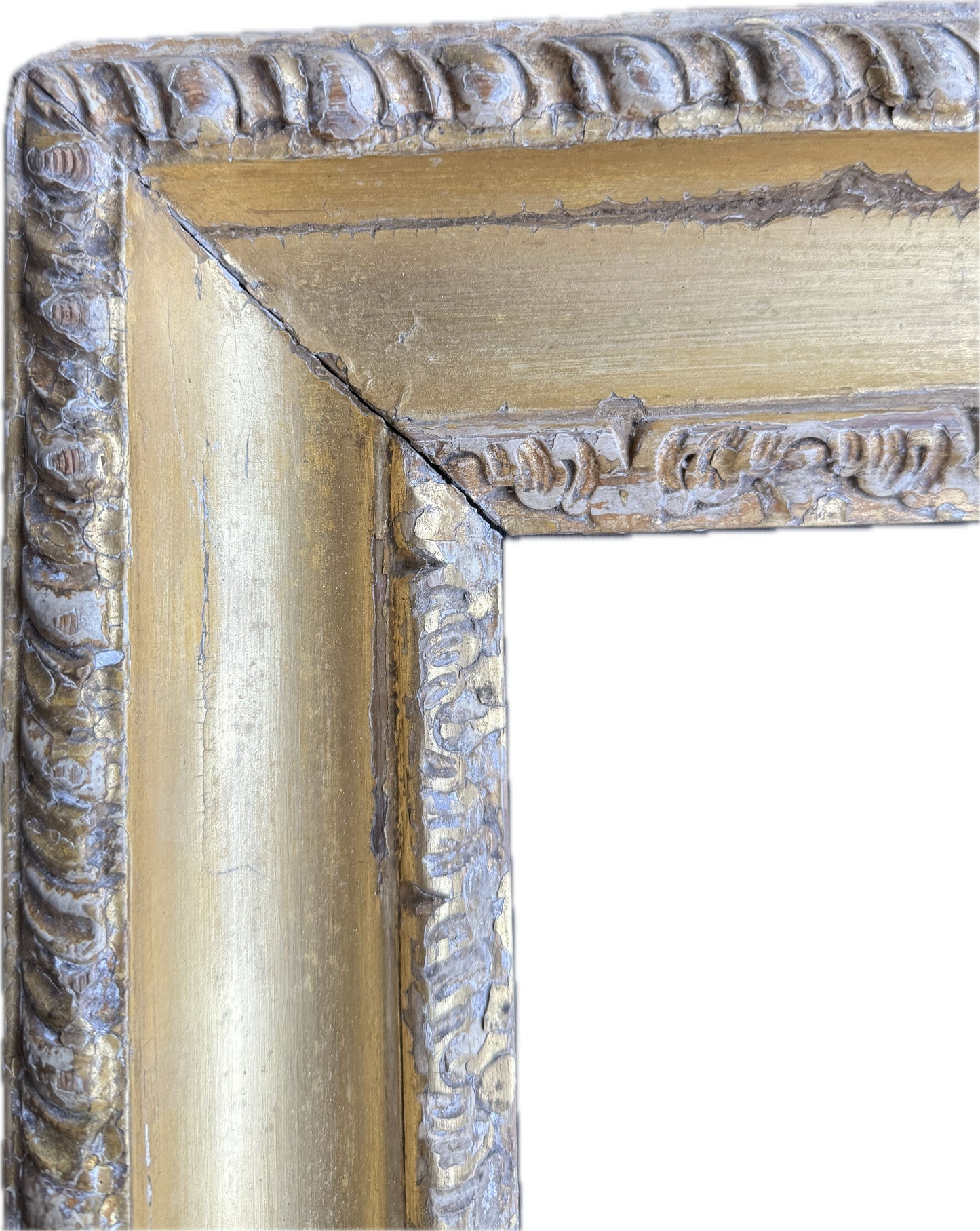 English 18th century carved frame