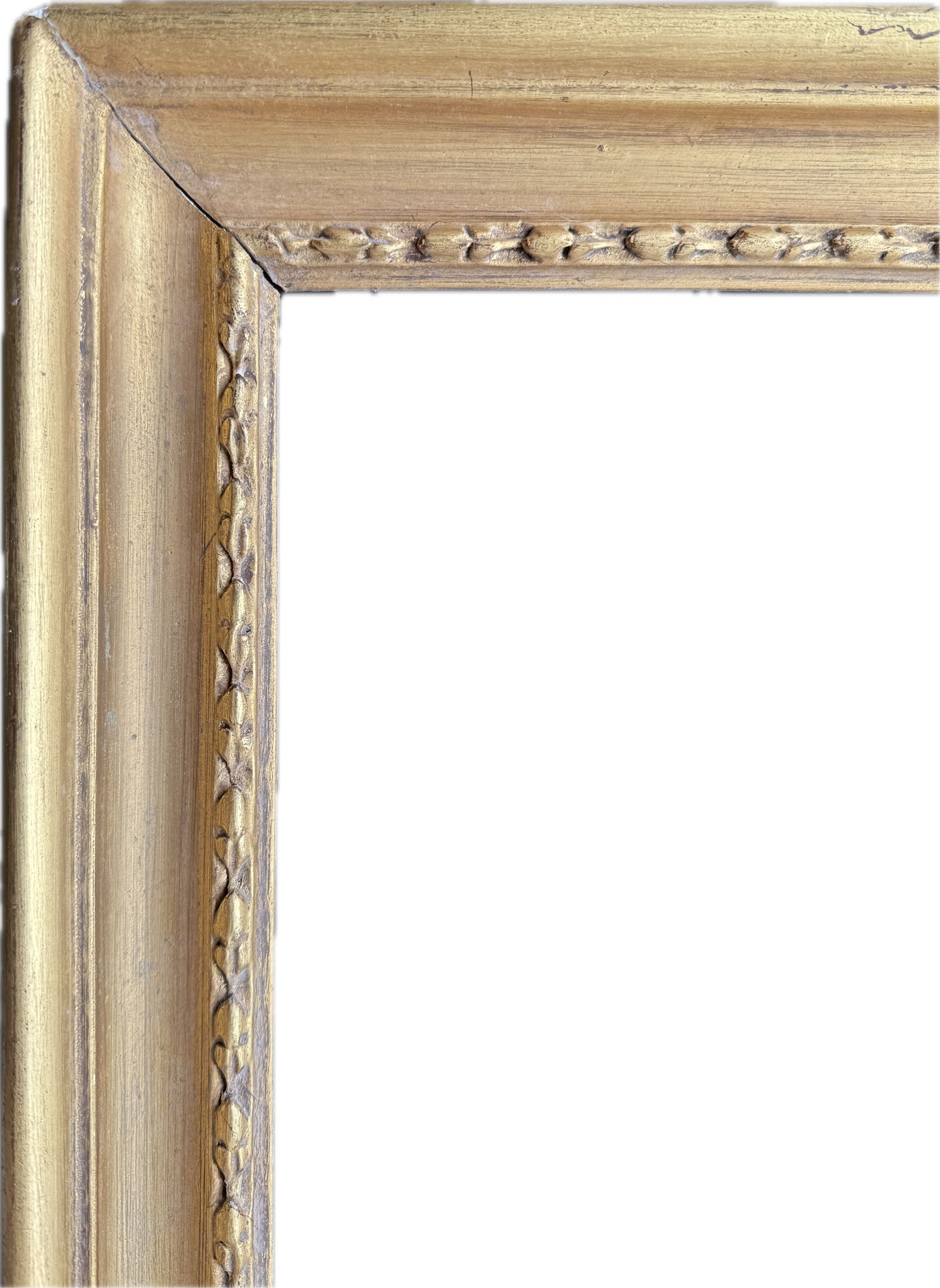 Carved gilt frame in the Georgian style