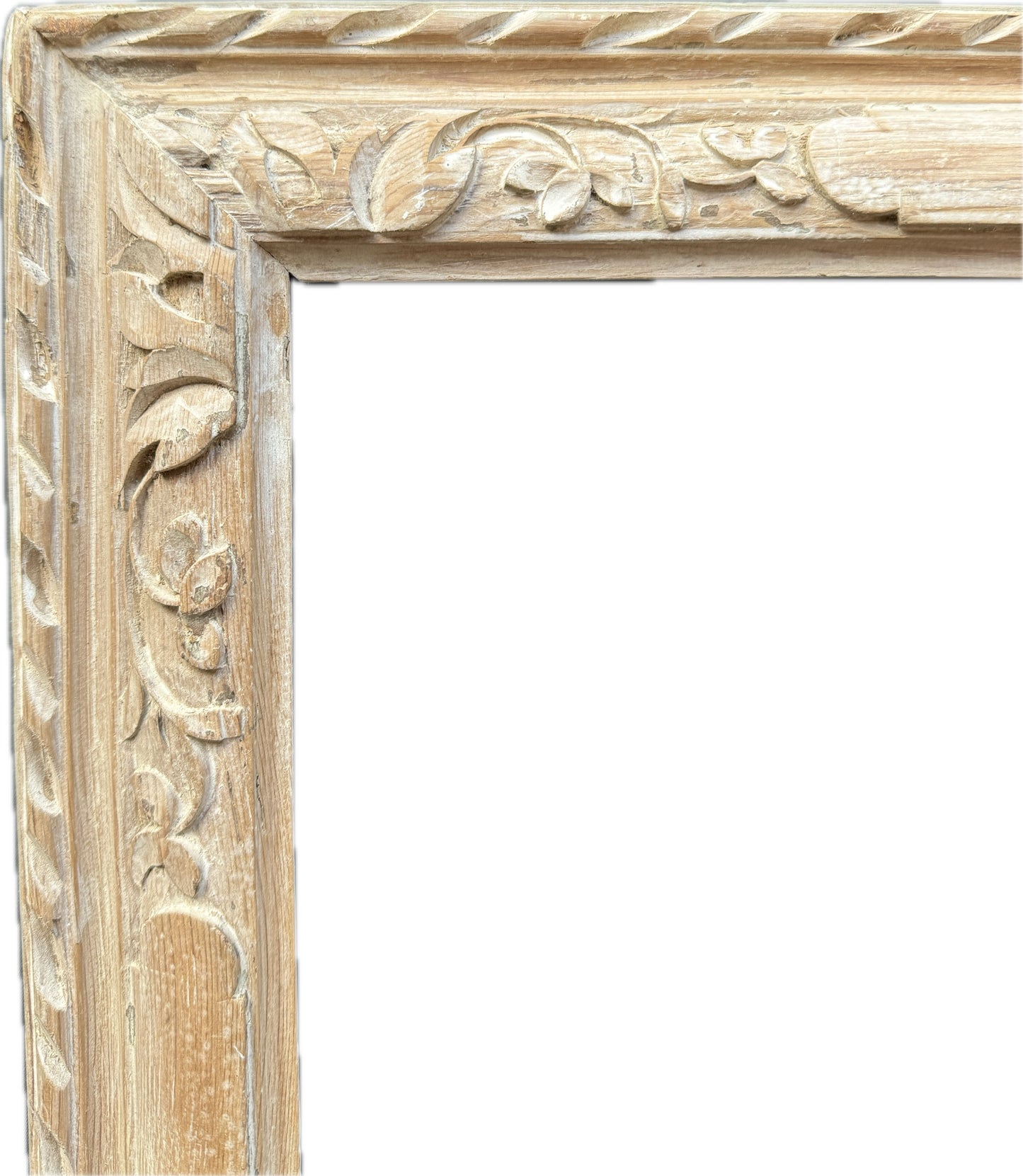 An English stripped 19th century Lely style frame