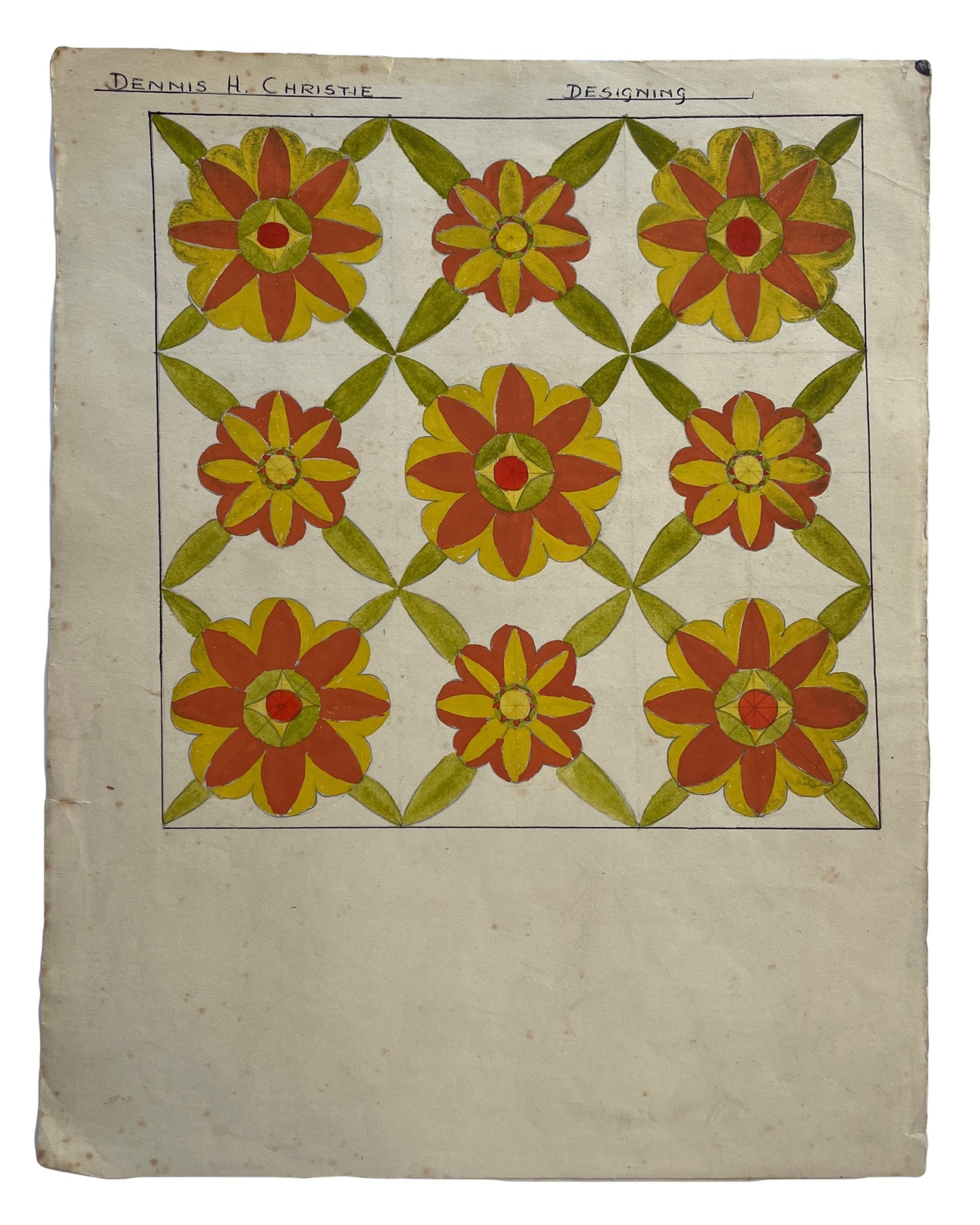 Study of Wallpaper Designs | Set of 5