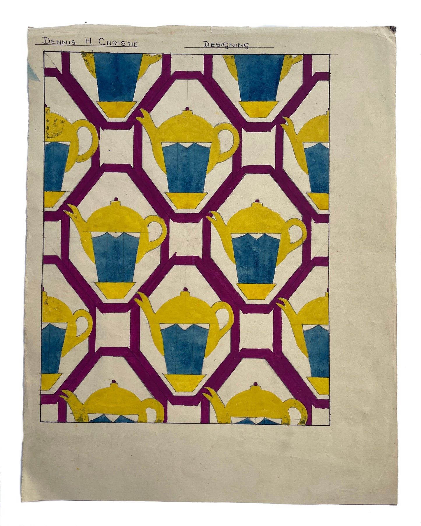 Study of Wallpaper Designs | Set of 5