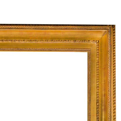 French Neo-classic 18th century-style carved and gilded frame