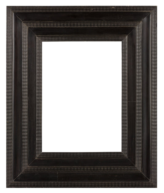 Dutch 17th century style ebonised frame