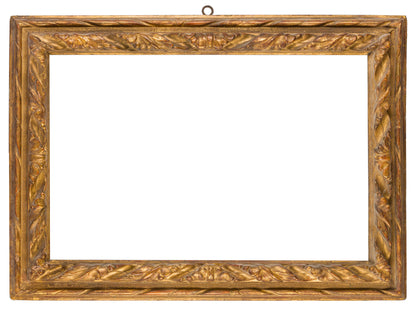 Italian 18th century Bolognese carved and gilded frame