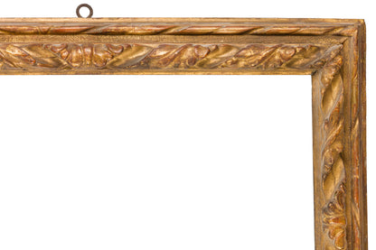 Italian 18th century Bolognese carved and gilded frame