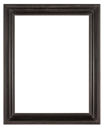Dutch 17th century style polished limewood ripple frame