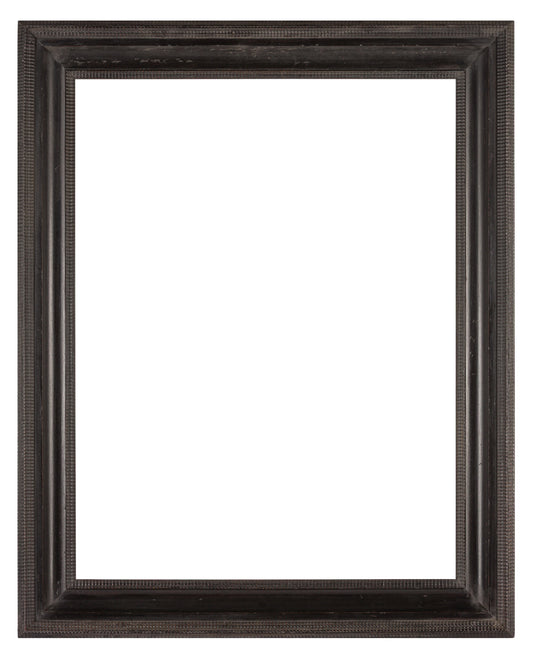 Dutch 17th century style polished limewood ripple frame