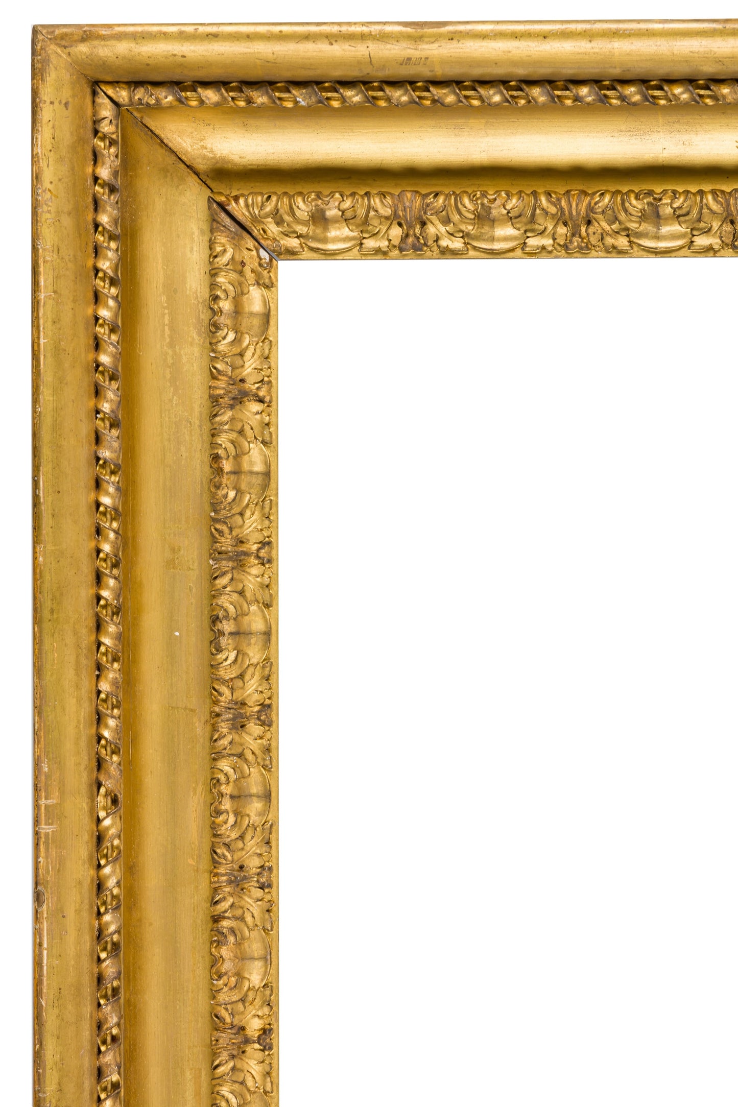 Italian Carlo Maratta carved and gilded frame