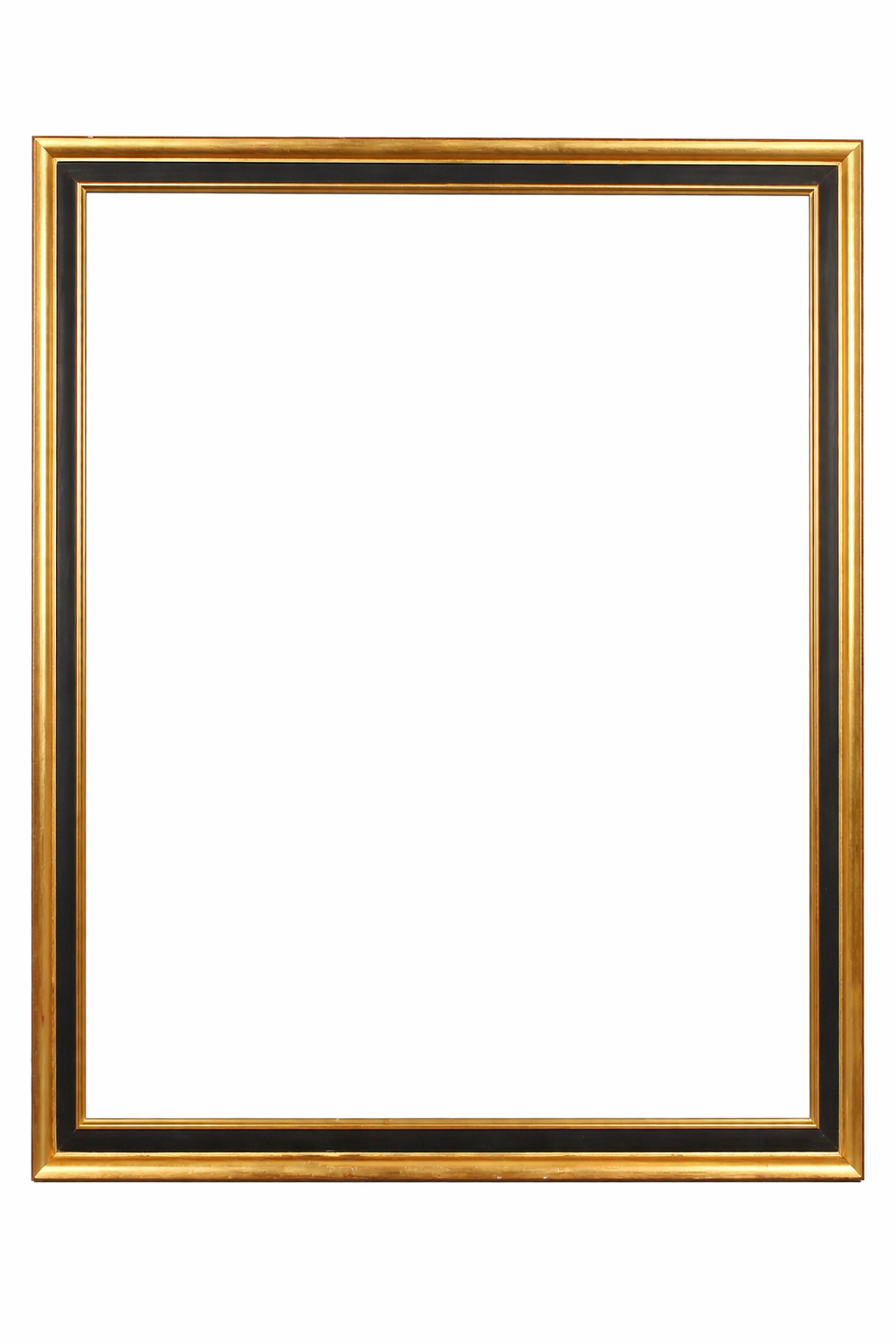 20th Century English School Gilt and Painted Composition Frame