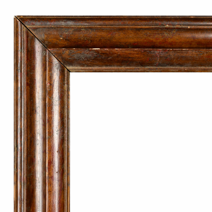 20th century European school painted composition frame
