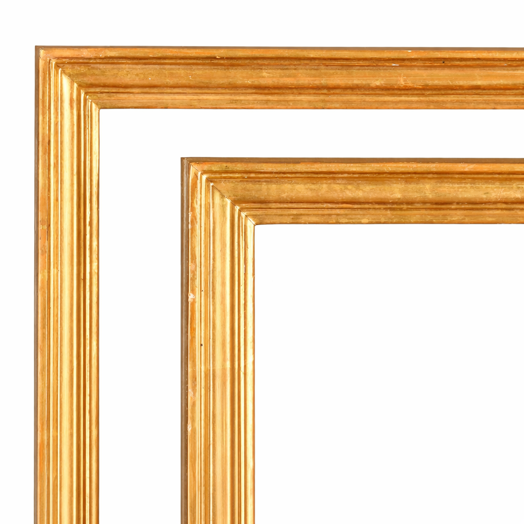 20th century English school pair of gilt composition frames