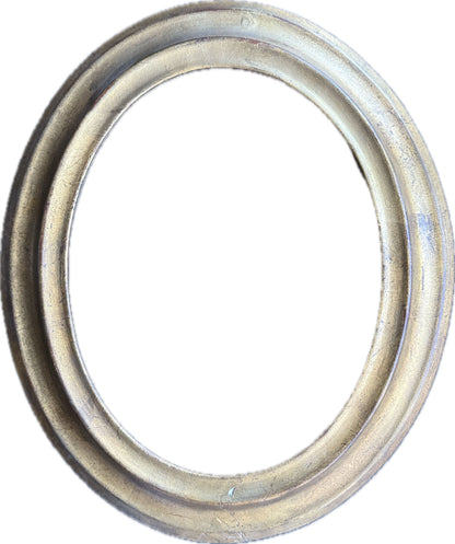 19th century oval gilt frame