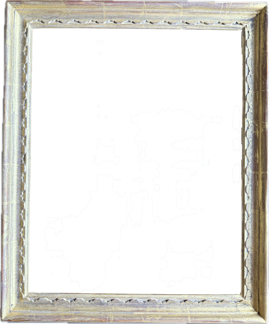 Carved and gilt frame in the Italian 18th century style