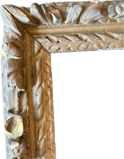 English 17th century carved frame