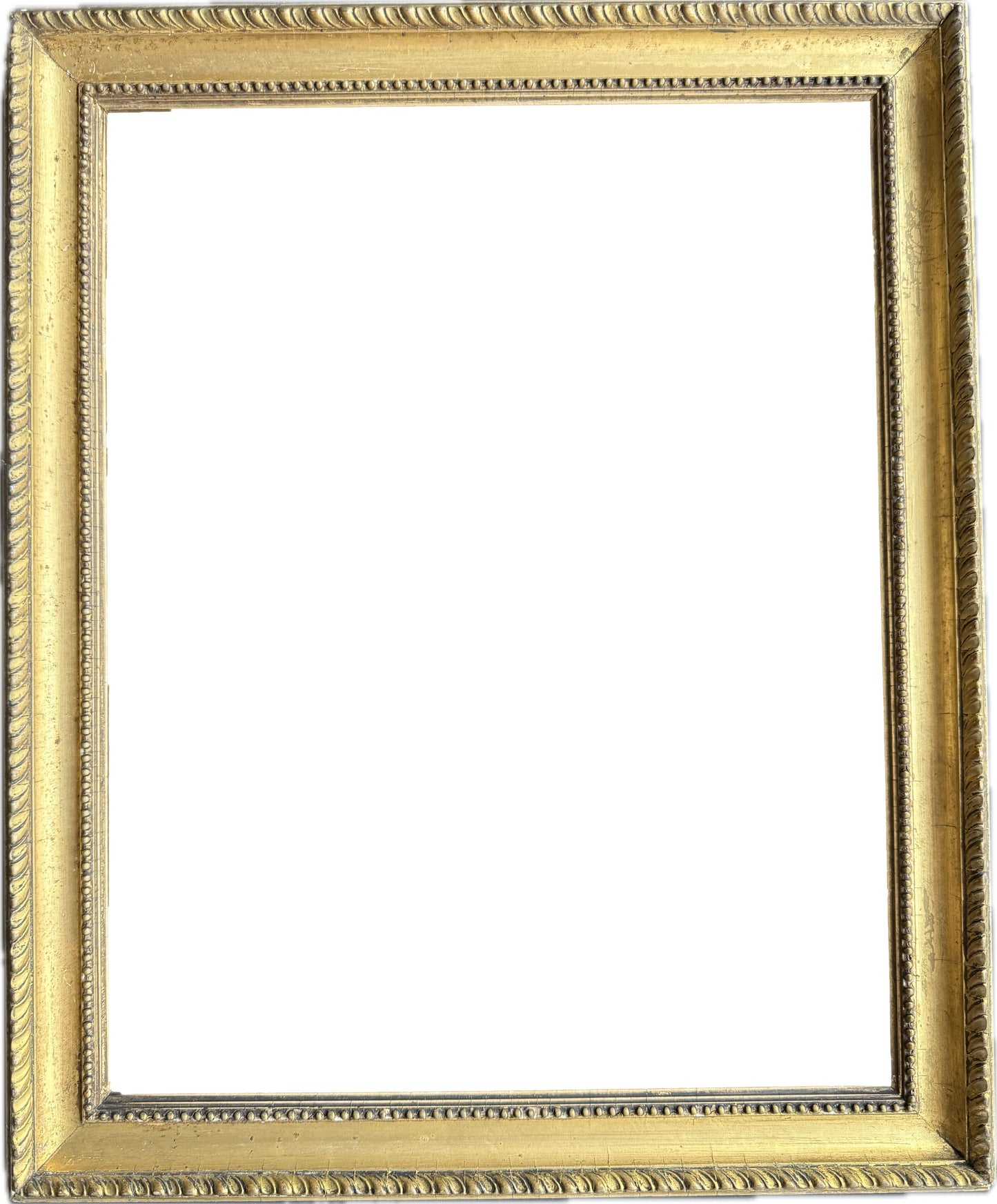 English gilt frame with gadrooned detail circa 1810