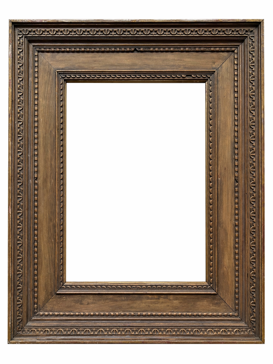 English 19th century carved frame