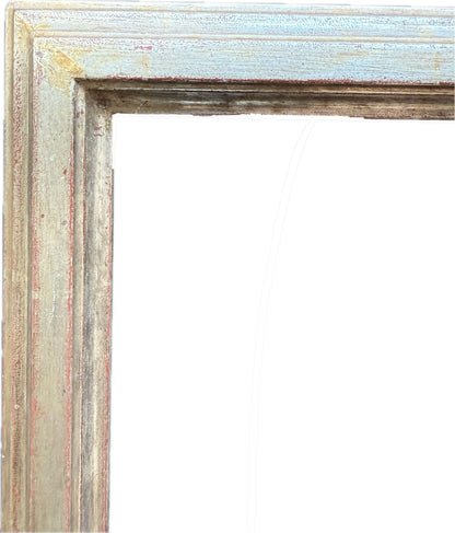 20th century English silver gilt frame