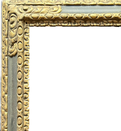 Spanish black and gold frame