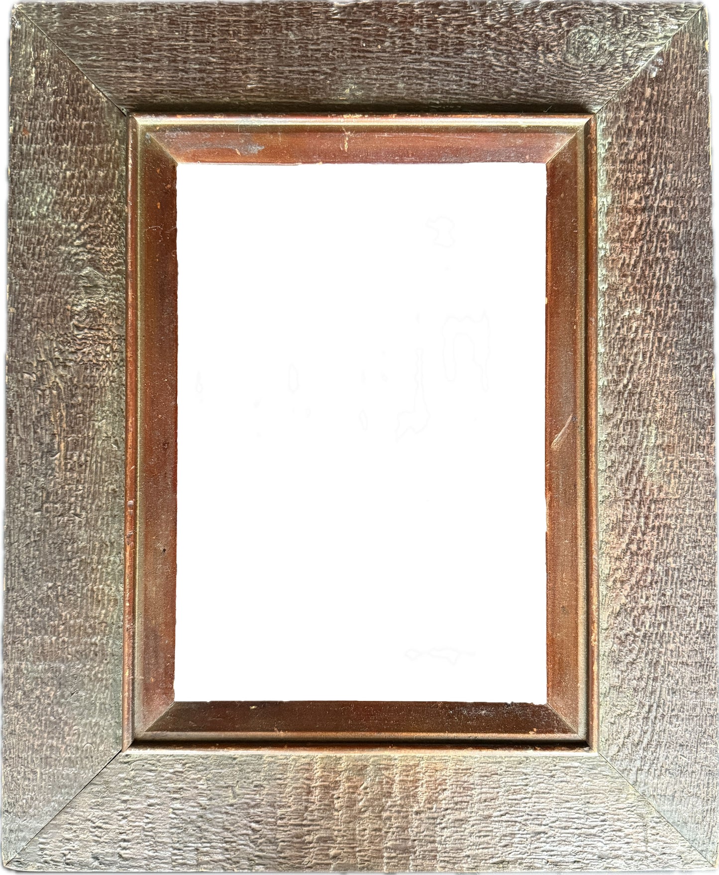An unusual 20th century English wooden frame