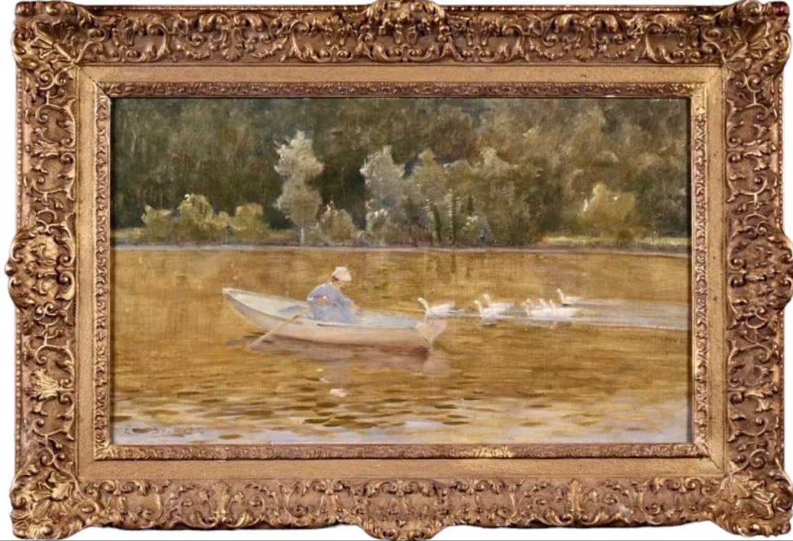 A Lady Boating