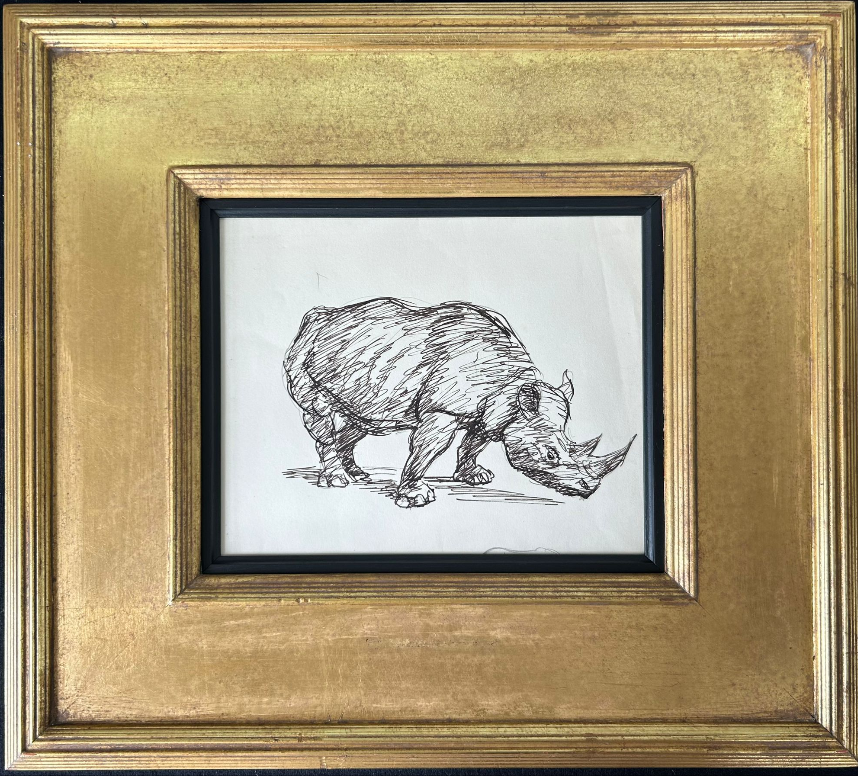 A Study of a Rhino #2