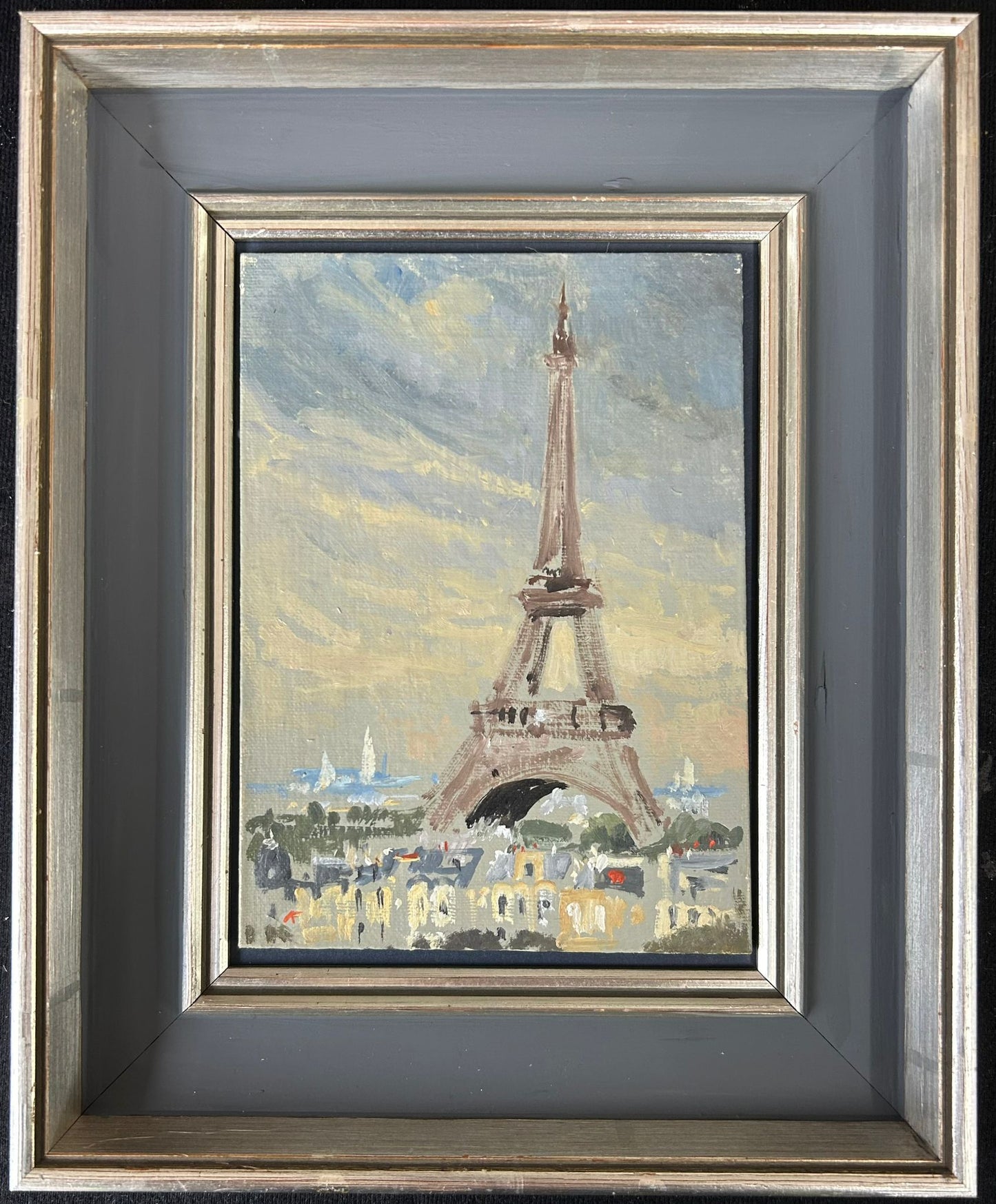 Eiffel Tower by Anthony Flemming (b.1936)