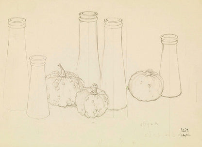 Gourds and Bottles by Eliot Hodgkin