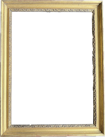 English carved and gilt frame in the Georgian style