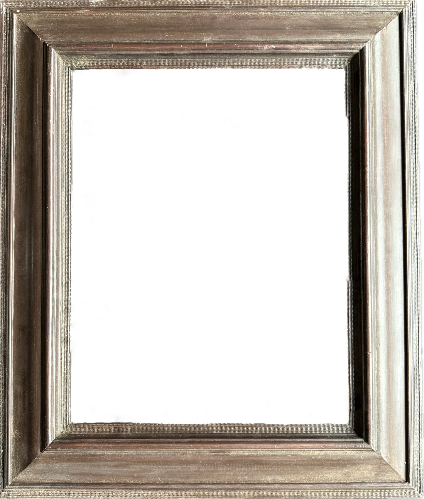 19th century painted frame with ripple pattern