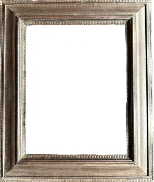 19th century painted frame with ripple pattern