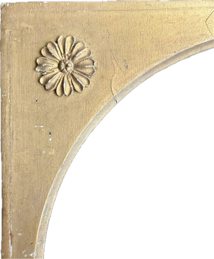 Georgian round gilt slip