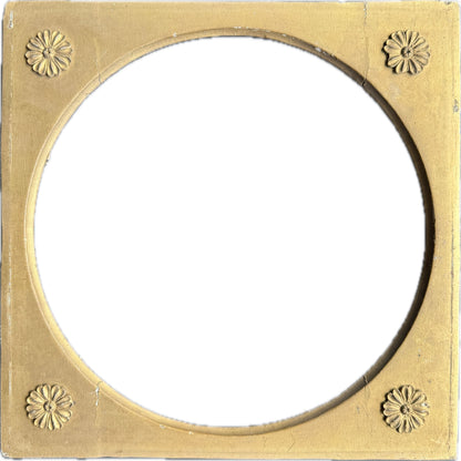 Georgian round gilt slip