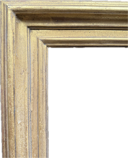 English carved and gilt frame