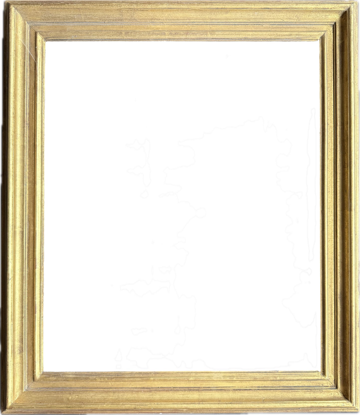 English carved and gilt frame
