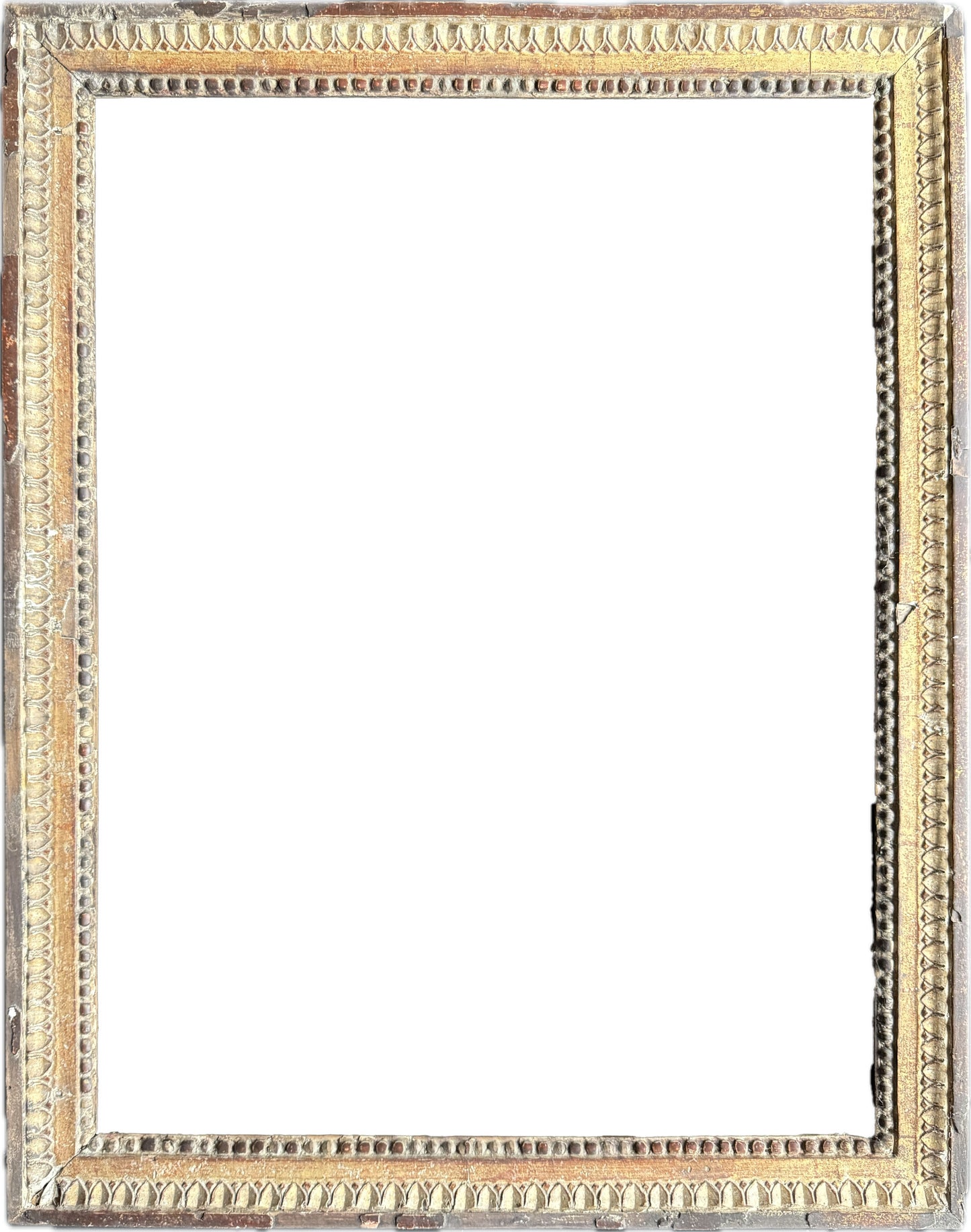 French 18th century carved and gilt frame