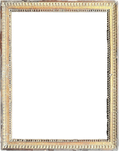 French 18th century carved and gilt frame