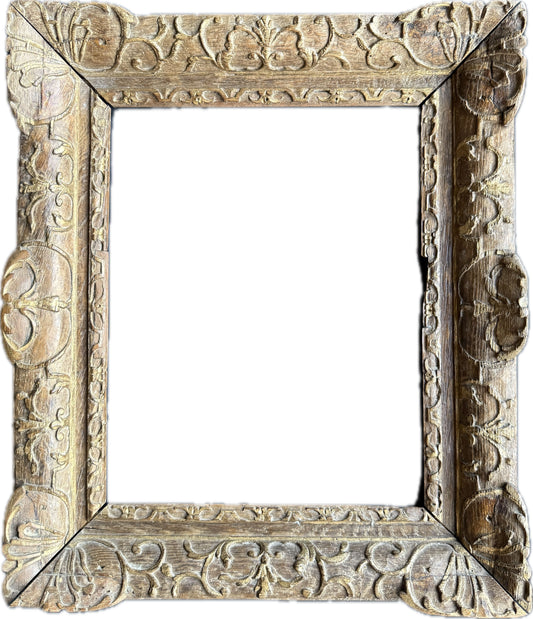 French 19th century carved frame