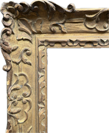 Late 19th century French carved Montparnasse frame