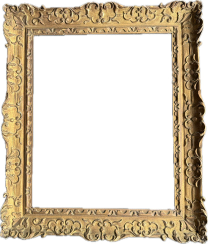Late 19th century French carved Montparnasse frame