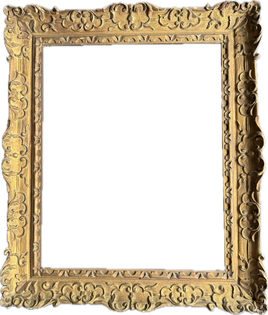 Late 19th century French carved Montparnasse frame