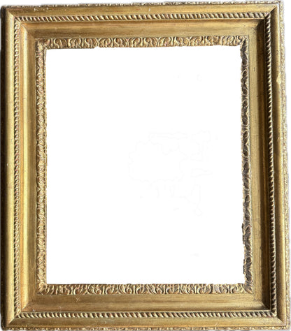 A carved and gilt frame Italian 17th century style
