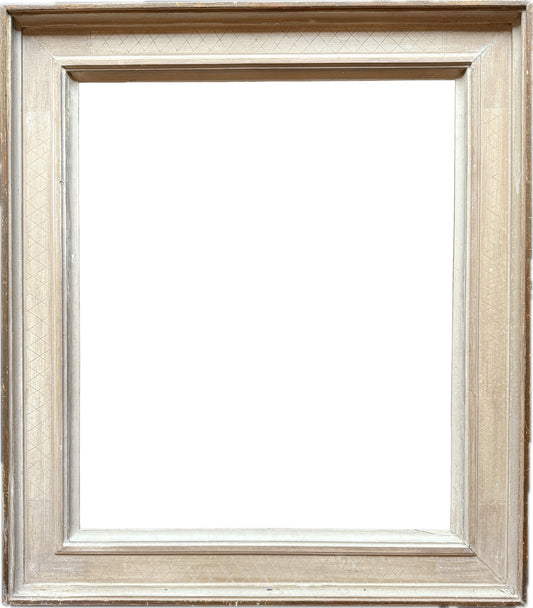 20th century French painted casetta frame