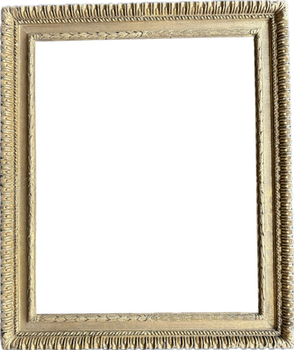 English 18th century exquisitely carved gilt frame