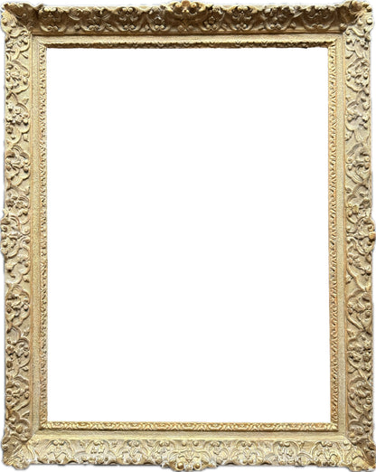 French 18th century carved and gilt frame