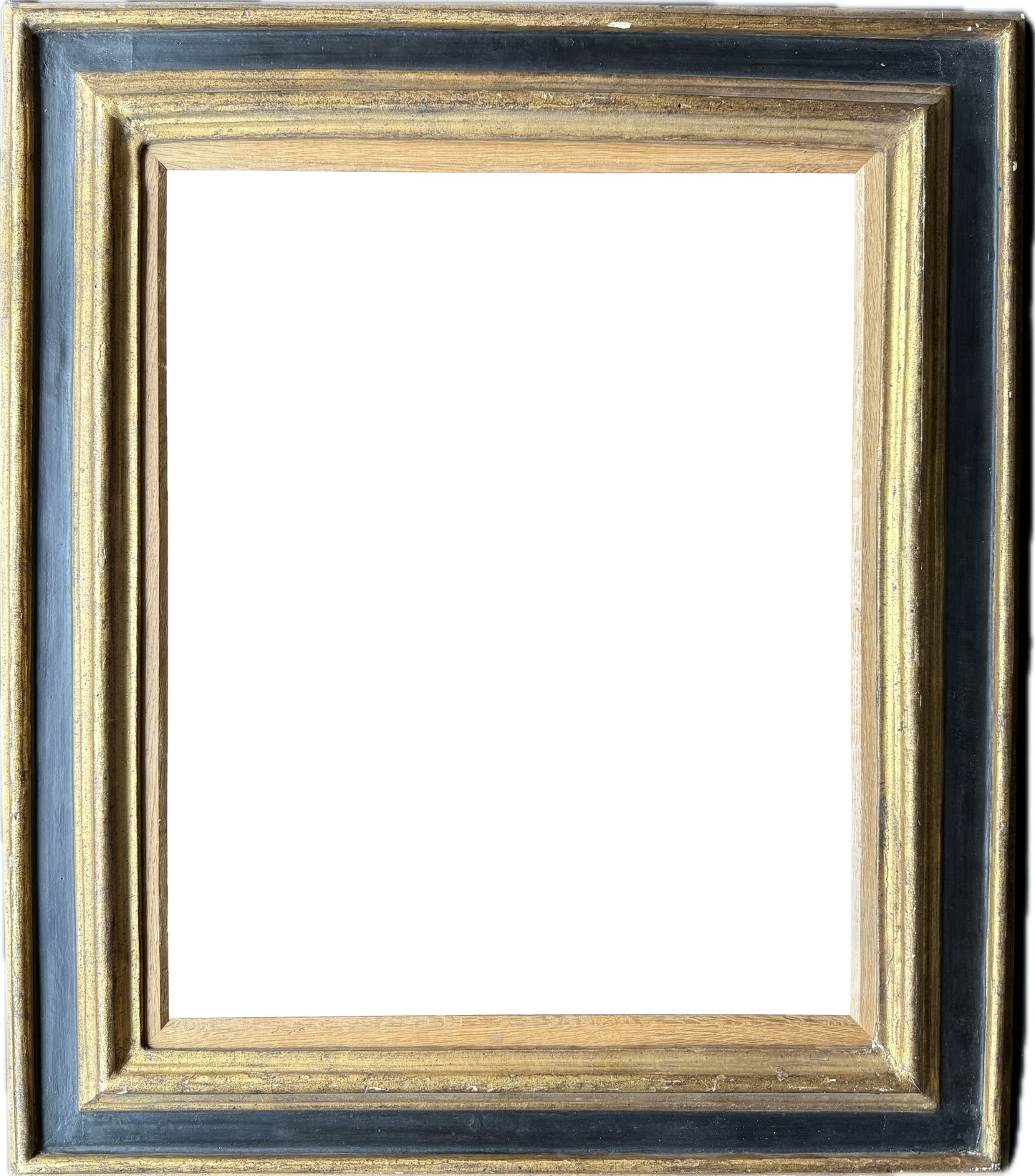 17th century Italian black and gilt frame