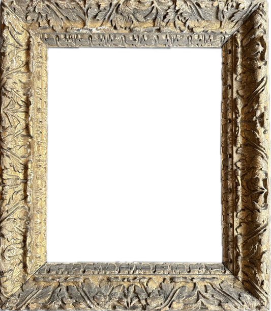 English 17th century caved frame