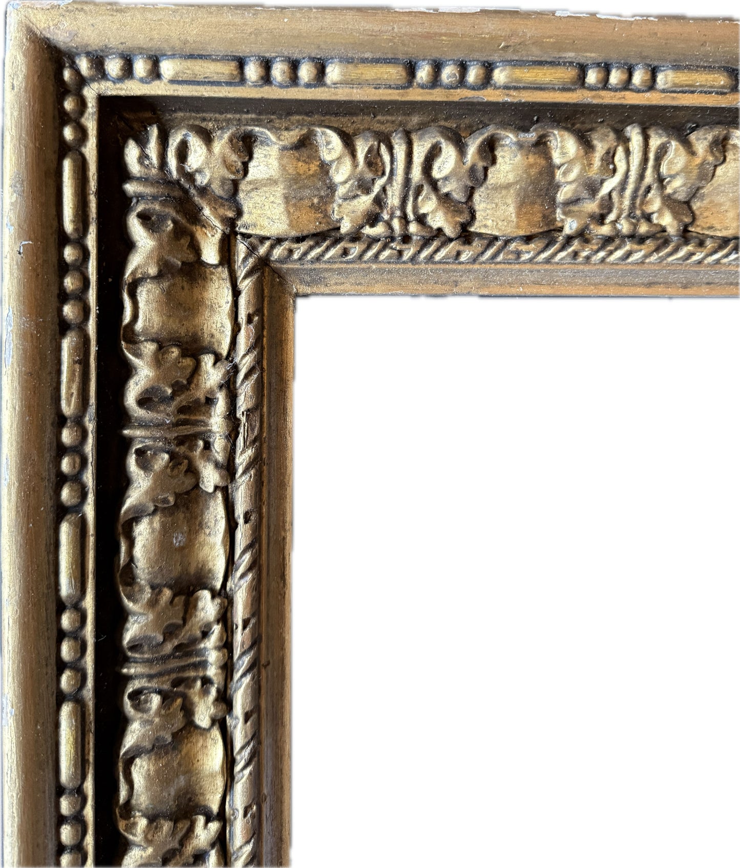 A 17th century carved English carlo marratta frame